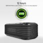 Voombox im Freien - Wasserdichtes Bluetooth Lautsprecher 2x7,5W mit der Zeit bis zu 12 Stunden spielen