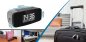 Despertador com câmera FULL HD com LED IR + WiFi + P2P + Monitoramento de ar