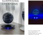 Levitujúca planéta galaxie (hviezdy sústava) 360° - LED konštelačná lampa s magnetickým podstavcom