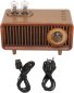 Retro radio - Wooden vintage radio with Bluetooth + FM/AM radio/AUX/USB disk/Micro SD