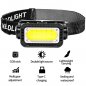 Led headlights - LED headlamp White/Red - Extra powerful rechargeable with 5 modes