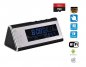 Alarm clock with FULL HD WIFI camera and air quality monitoring + 4IR LED + 128GB micro sd support