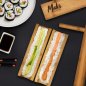 Sushi -setti - maki -setti (valmistajasetti tai sarja 100% alkuperäisestä bambusta)