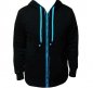 LED sweatshirt with headphones - Blue