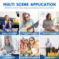 Mobilni mikrofon Brezžično - Mikrofon pametnega telefona z USBC oddajnikom + Sponka + 360° snemanje