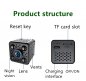 Mini Full HD WiFi camera with 160° angle + motion detection + IR LED