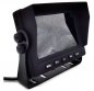 Monitor cofania 5 "do samochodu 2-CH, AHD / CVBS dla 2 kamer + pilot