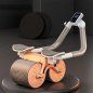 Posilňovací valec na brucho s časovačom 2v1 automatický fitness roller na brušné svaly
