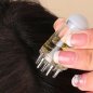 Aplikátor oleje pro masáž pokožky hlavy 6 ml - masážní aplikátor pro vlasovou kúru 6 ml