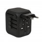 Univerzálny cestovný AC/DC adaptér - 4 USB sloty s max 5A