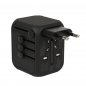 Adaptateur CA / CC de voyage universel - 4 emplacements USB avec 5 A max.