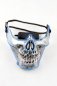 LED flashing rave mask sa mukha - bungo