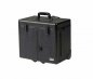 Hairdresser case (kit bag) - Luxury portable folding suitcase Aluminum + Leather