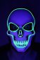 एलईडी मुखौटा SKULL - हरा