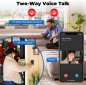 Smart zvonek bezdrátový WiFi + Bluetooth - Zvonek s kamerou + obousměrná komunikace