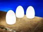 Egg light - ​LED decorative lamp changing colors + remote control + IP65 protection