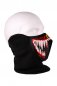 Maski rave dla facetów LED zęby - dźwięk wrażliwy