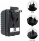 Adaptador USB (carregador) câmera espiã com Wi-Fi + FULL HD + visão infravermelha 6m + detecção de movimento