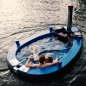 Heet bad in een boot - Hot Tug