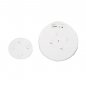 Smoke detector camera with audio - fire alarm cam FULL HD + 330° rotation + IR LED + Two-way audio