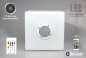 Bluetooth LED hangszóró 7 színmóddal - 10W + IP44 (30x30x30cm) - külső/belső