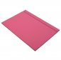 Skrivebordsbord i rosa skinn for kvinner - 8 stk kontortilbehør (100 % HÅNDLAGT)