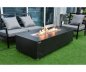 Fire pit table propano - Chimenea de gas de lujo + mesa de cerámica de mármol negro