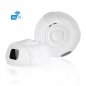 Smoke detector camera with audio - fire alarm cam FULL HD + 330° rotation + IR LED + Two-way audio