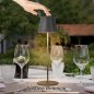 LED lampa na stôl na batériu so stmievaním dotyková vodeodolná IP54 aj do exteriéru