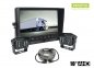 AHD parking set with 10" LED monitor + 2x camera with 18 IR