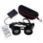 Round Eclipse LED luminous glasses RGB color + remote control