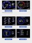 HUD Displej do auta (OBD + GPS) - Akcelerometer 9 druhov zobrazení displeja