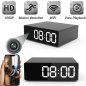 Réveil caméra espion FULL HD avec WiFi / P2P + détection de mouvement + LED IR de nuit