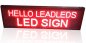 LED moving message display - red 136 x 40 cm