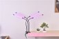 Lampada LED 36W (4x9W) 4 teste a collo d'oca + telecomando