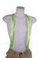 Party LED intermitente tirantes de hombre - verde