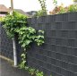 Stínicí pasy na plot plastové - Protipohladově PVC plotové vyplně pro pletiva a panely výška 19cm