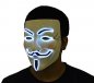 Masques Carnaval anonymes - Blanc