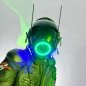 Capacete Party LED - Rave Cyberpunk 5000 com 24 LEDs multicoloridos