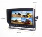 Cúvací DVR monitor 7" LCD + nahrávanie zo 4 kamier na kartu do 128 GB SDXC