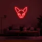 LED-belysning logo form CAT neonskilt på veggen 50cm