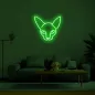 Lampu LED logo bentuk CAT neon sign di dinding 50cm