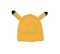 PIKACHU halloween mask - Pikachu face and head mask with ears and glasses yellow knitted