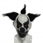 Máscara facial de palhaço assustador - para crianças e adultos no Halloween ou carnaval