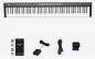 Keyboard elektronik (piano digital) 125cm dengan 88 tuts + bluetooth + speaker stereo