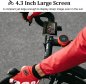 Kamera rowerowa - ZESTAW rowerowy bezpieczeństwa do widoku z tyłu - Monitor 4,3" + Kamera FULL HD