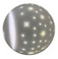 LED svietiaci mesiac projekcia oblohy - možnosť meniť RGBW farby + IP44 (22cm priemer)