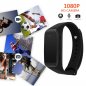 Bracelet sport avec caméra Full HD cachée et horloge