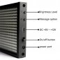 Tableau LED WiFi dans la voiture 5-12V - panneau 50 cm x 9,6 cm