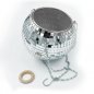 迪斯科球花盆支架 - 花镜球，用于悬挂，直径 20 厘米